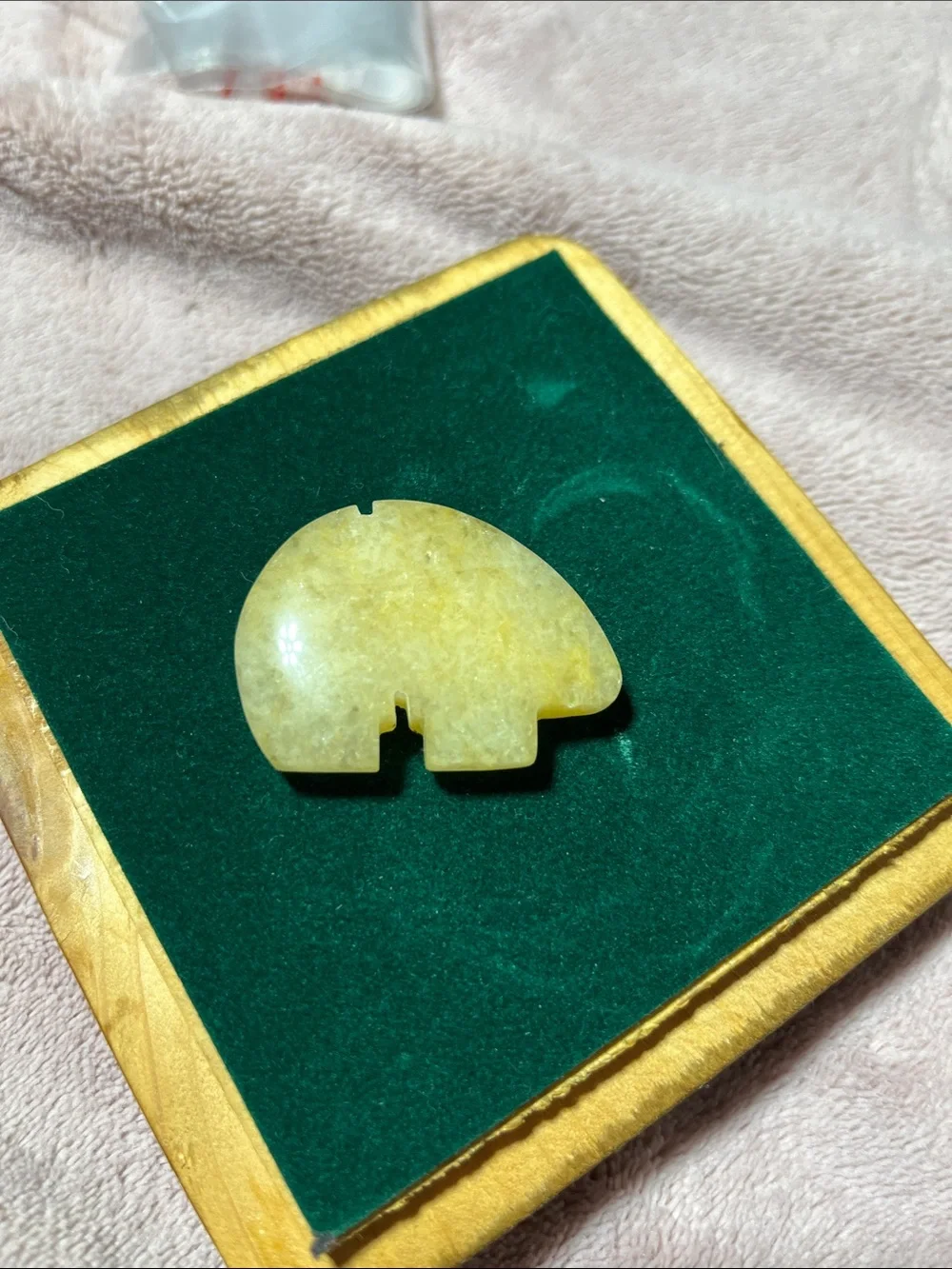 Cut Stone bear fetish